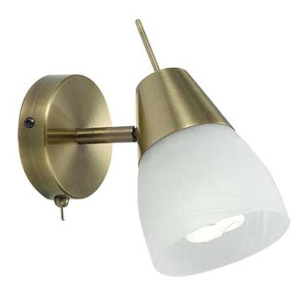 Telbix Lighting Indoor Wall Lights Antique Brass Gibson Indoor Wall Light Lights-For-You GIBSON WB-AB