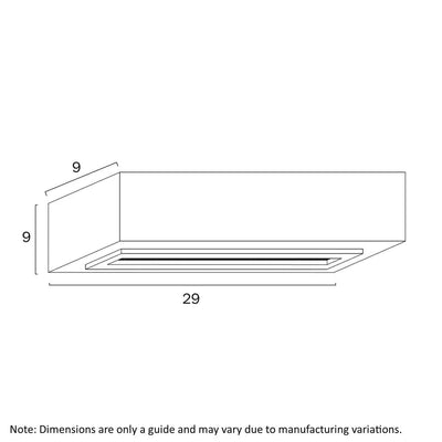 Telbix Lighting Indoor Wall Lights Grimes Gypsum indoor Wall Light 2Lt in White Lights-For-You GRIMES WB-WH 9329501068779