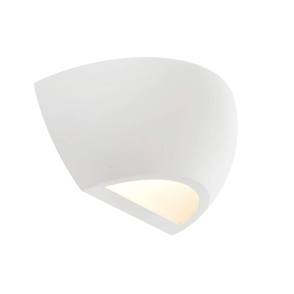 Telbix Lighting Indoor Wall Lights Kimble Gypsum Indoor Wall Light Lights-For-You KIMBLE WB-WH 9329501068731