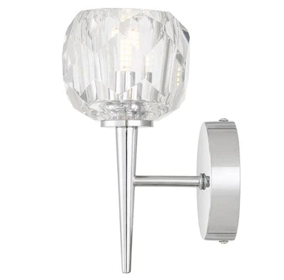 Telbix Lighting Indoor Wall Lights LED Wall Light 1Lt w/ Crystal Glass Lights-For-You
