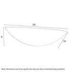 Telbix Lighting Indoor Wall Lights Leone Gypsum Indoor Wall Light Lights-For-You LEONE WB-WH 9329501068755