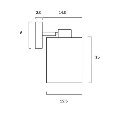 Telbix Lighting Indoor Wall Lights Malone Wall Light Lights-For-You