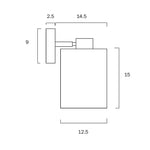 Telbix Lighting Indoor Wall Lights Malone Wall Light Lights-For-You