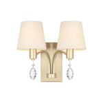 Telbix Lighting Indoor Wall Lights Malvern 2 Light Wall Light Lights-For-You MALVERN WB2-AS 9329501070499