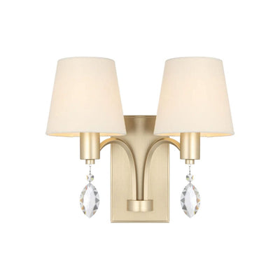 Telbix Lighting Indoor Wall Lights Malvern 2 Light Wall Light Lights-For-You MALVERN WB2-AS 9329501070499