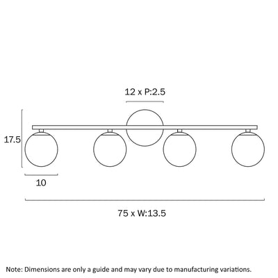 Telbix Lighting Indoor Wall Lights MORAN 4 LIGHTS WALL LIGHT Lights-For-You