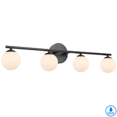 Telbix Lighting Indoor Wall Lights MORAN 4 LIGHTS WALL LIGHT Lights-For-You MORAN WB04-BKOP 9329501064276