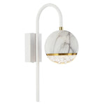 Telbix Lighting Indoor Wall Lights Oneta Arm Indoor Wall Light 1Lt Black or White Lights-For-You ONETA WBA-WHCL 9329501063569