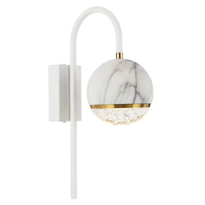 Telbix Lighting Indoor Wall Lights Oneta Arm Indoor Wall Light 1Lt Black or White Lights-For-You ONETA WBA-WHCL 9329501063569