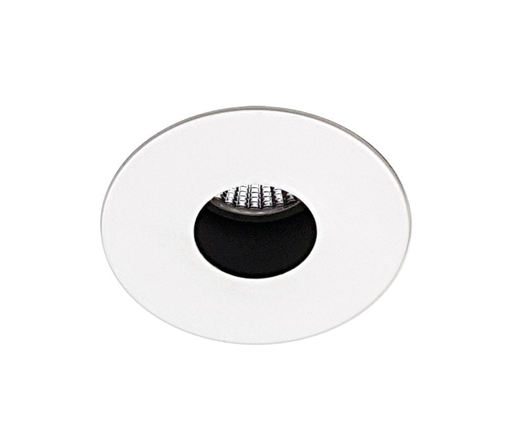 Telbix Lighting LED Downlights White & Black 12 Watt Dimmable Pin Hole LED Downlight Lights-For-You MDL-901-WHBK