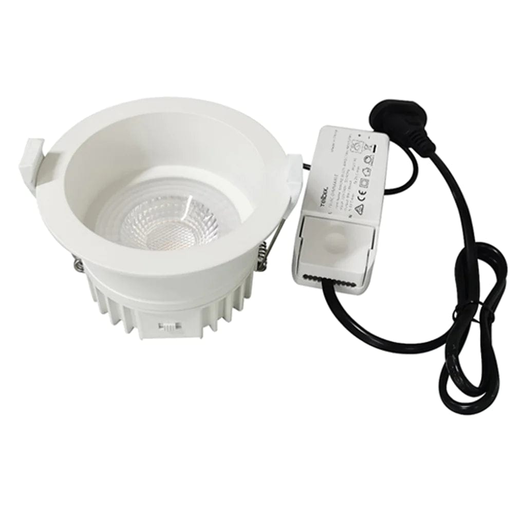 Telbix Lighting LED Downlights 90mm LED Downlight 9w Black, White Lights-For-You