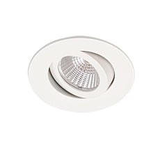 Telbix Lighting LED Downlights Dimmable Centre Tilt LED Downlight Lights-For-You MDL-403-WH 9329501038369