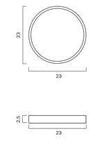 Telbix Lighting LED Oyster Light SKY 23 ROUND OYSTER Lights-For-You