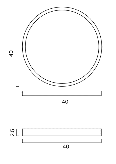 Telbix Lighting LED Oyster Light SKY 40 ROUND OYSTER Lights-For-You