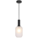 Telbix Lighting Lighting AOSTA 13CM PENDANT Lights-For-You AOSTA PE13-BKFR