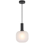 Telbix Lighting Lighting AOSTA 20CM PENDANT Lights-For-You AOSTA PE20-BKFR