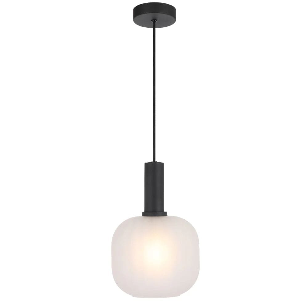 Telbix Lighting Lighting AOSTA 20CM PENDANT Lights-For-You AOSTA PE20-BKFR