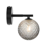 Telbix Lighting Lighting FELTON 1 LIGHT WALL LIGHT BLACK Lights-For-You FELTON WB1-BKSMT