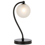 Telbix Lighting Lighting FELTON TABLE LAMP BLACK Lights-For-You