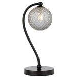Telbix Lighting Lighting FELTON TABLE LAMP BLACK Lights-For-You