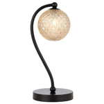 Telbix Lighting Lighting FELTON TABLE LAMP BLACK Lights-For-You FELTON TL-BKAMT