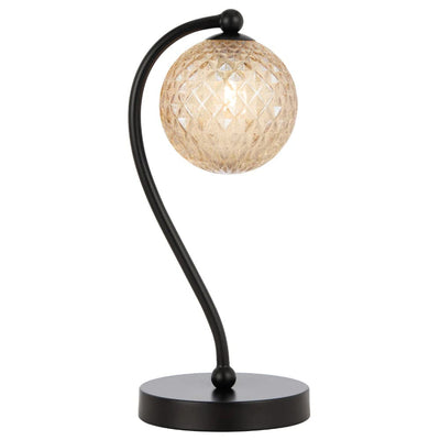Telbix Lighting Lighting FELTON TABLE LAMP BLACK Lights-For-You FELTON TL-BKAMT