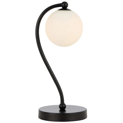 Telbix Lighting Lighting FELTON TABLE LAMP BLACK Lights-For-You FELTON TL-BKOM