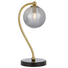 Telbix Lighting Lighting FELTON TABLE LAMP BLACK MARBLE Lights-For-You FELTON TL-BKMSM