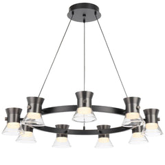 Telbix Lighting Lighting TIPICO 9 LIGHT PENDANT Lights-For-You TIPICO PE9-GM