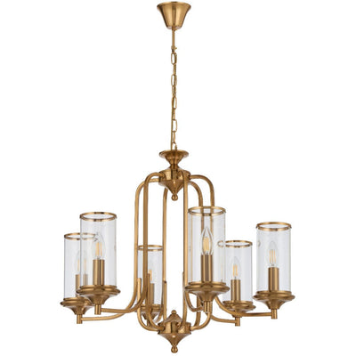 Telbix Lighting Lighting Velden 6 Light Pendant Copper - VELDEN PE06-CP Lights-For-You VELDEN PE06-CP