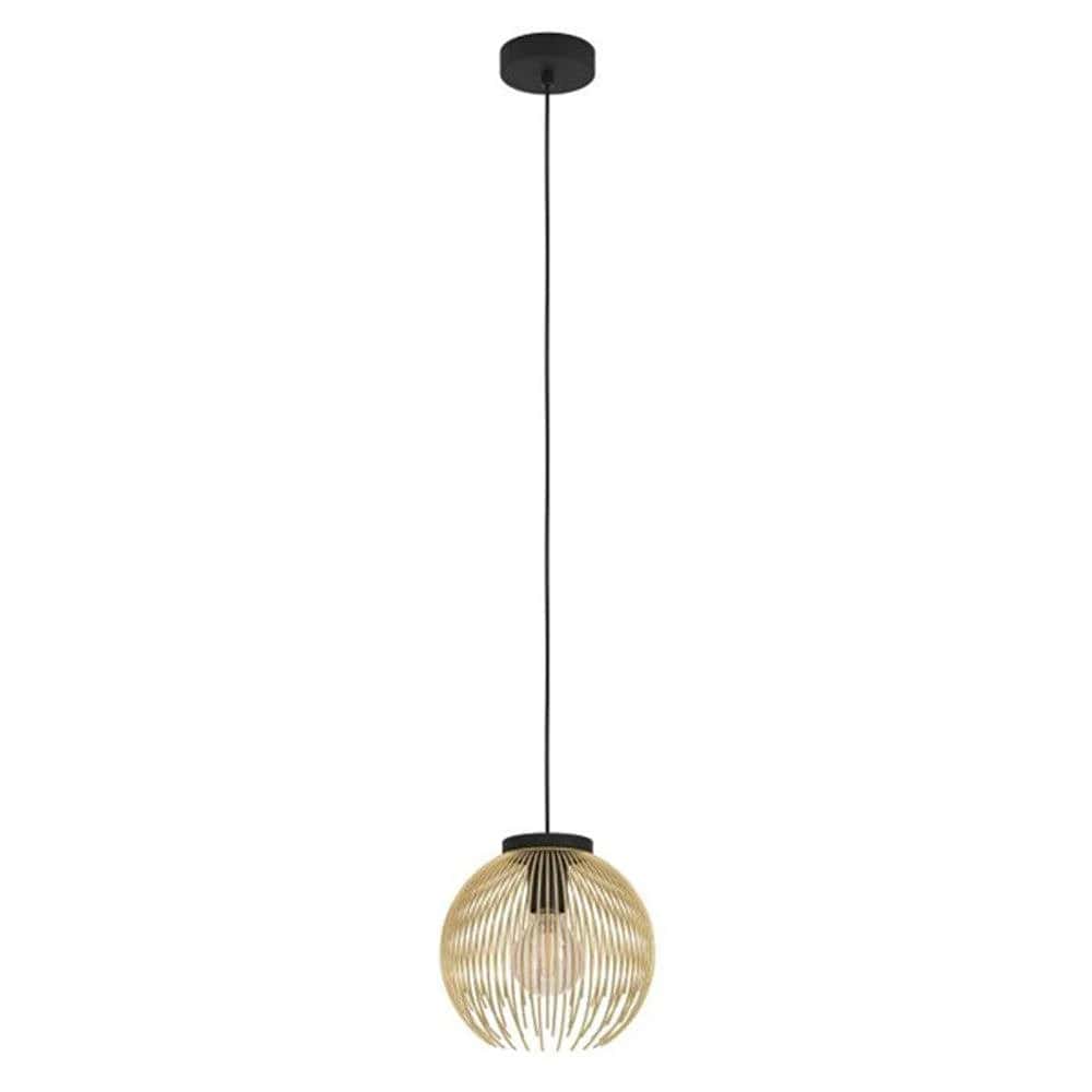 Telbix Lighting Lighting Venezuela Pendant Light Black/Gold Lights-For-You 900166N