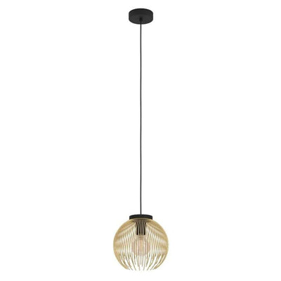 Telbix Lighting Lighting Venezuela Pendant Light Black/Gold Lights-For-You 900166N