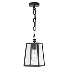 Telbix Lighting Outdoor Pendants Cantena 15 Industrial Pendant Light Small 1Lt Lights-For-You CANTENA PE15-BK 9329501060711