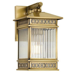 Telbix Lighting Outdoor Wall Lights Avera Exterior Wall Light Small/Large Lights-For-You AVERA EX175-BRS 9329501051566