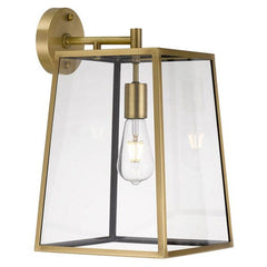 Telbix Lighting Outdoor Wall Lights Antique Brass Cantena Outdoor Wall Light Large 1Lt Lights-For-You CANTENA WB25-AB