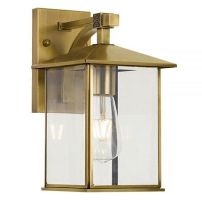 Telbix Lighting Outdoor Wall Lights Coby Exterior Wall Light Small/Large Lights-For-You COBY EX18-BRS 9329501051580