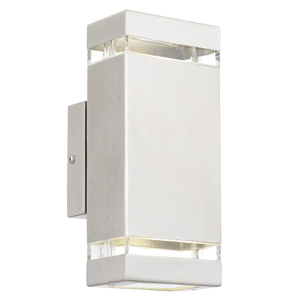 Telbix Lighting Outdoor Wall Lights Dixon Exterior Up/Down Wall Light Lights-For-You DIXON EX2-SS 9329501024423