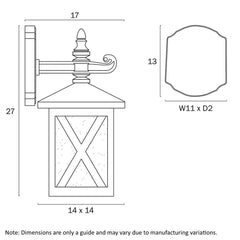 Telbix Lighting Outdoor Wall Lights Eldon Outdoor Wall Light Lights-For-You