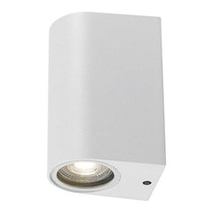 Telbix Lighting Outdoor Wall Lights White Eos Exterior Up/Down Wall Light EOS EX2-WH