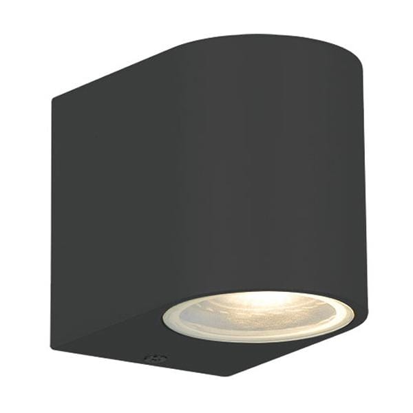 Telbix Lighting Outdoor Wall Lights Black Eos Exterior Wall Light Aluminium Lights-For-You EOS EX1-BK