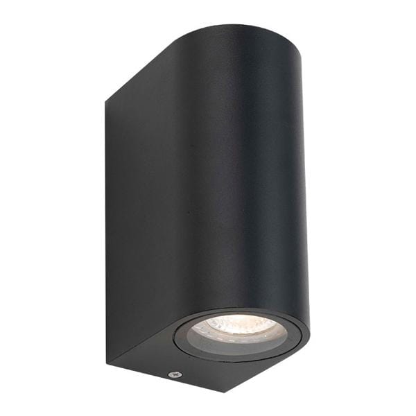 Telbix Lighting Outdoor Wall Lights Eos Exterior Wall Light Lights-For-You EOS EX2-BK 9329501037416