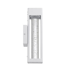 Telbix Lighting Outdoor Wall Lights Hollis Outdoor LED Wall Light Medium in Black or White Lights-For-You HOLLIS EX35-WH