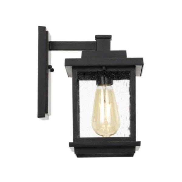 Telbix Lighting Outdoor Wall Lights Strand Exterior Wall Light 1Lt in Black Lights-For-You STRAND EX-BK 9329501051924