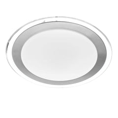 Telbix Lighting Oyster Lights Satin/Chrome/Clear Astrid 3C-33 LED Oyster Light Lights-For-You ASTRID OY33-CH3C