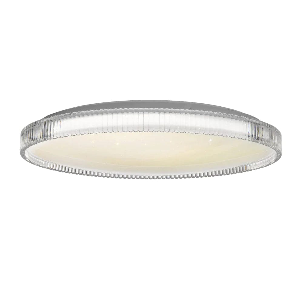 Telbix Lighting Oyster Lights Rosario LED Oyster Light Medium in Clear or Smoke Lights-For-You