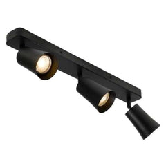 Telbix Lighting Spot Lights Black Alvey LED Spot Light 3Lt Lights-For-You ALVEY SP3B-BK