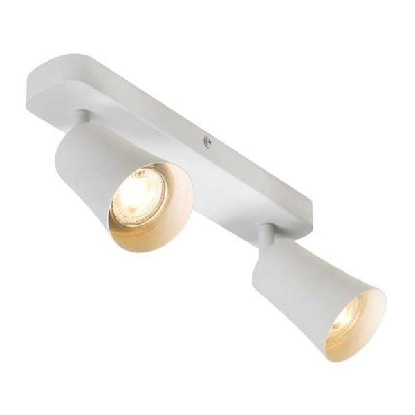 Telbix Lighting Spot Lights White Alvey LED spot Light Bar 2Lt Lights-For-You ALVEY SP2B-WH