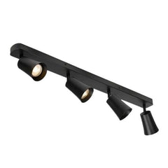 Telbix Lighting Spot Lights Black Alvey LED Spot Light Bar 4Lt Lights-For-You ALVEY SP4B-BK