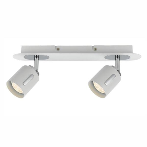 Telbix Lighting Spot Lights Burton LED Spot Light Lights-For-You BURTON SP2B-WH-1 9329501033968