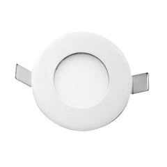 Telbix Lighting Step Lights Stow LED Stair/Step Light Round in Nickel Lights-For-You STOW RD-WH.830 9329501041895